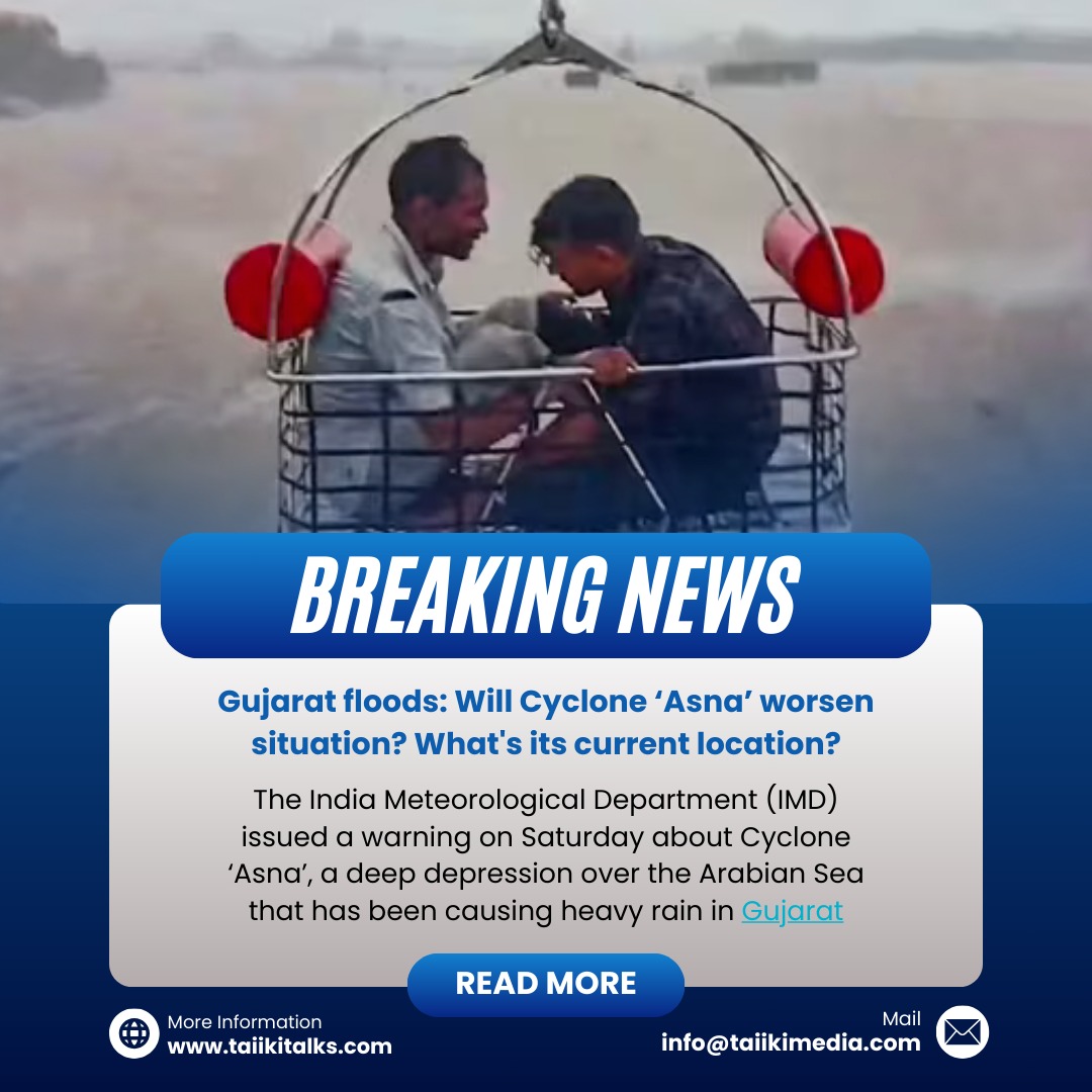 Gujarat floods: Will Cyclone ‘Asna’ worsen situation? What's its current location?